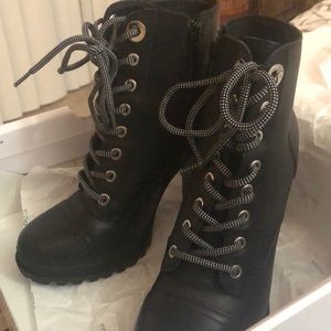Biker Boots Heels